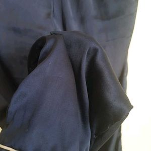 Navy Blue SATIN