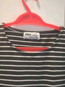 Zara Striped Mini Dress