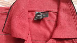 Blue Striped Polo Shirt