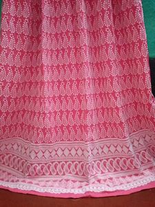 Pink Embroidered Dress