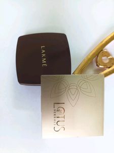 lakme and lotus face powder box...