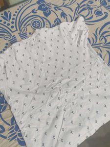 White Oversized T Shirt