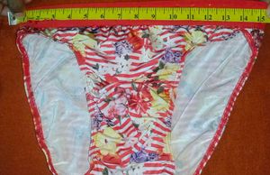 Celpink Floral Striped Panties