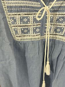 Gia Embroidered Tunic Top