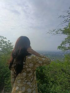 Floral Print Top Short Kurti