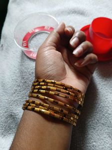 New Golden Bangle Set