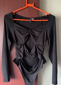 Chic Black Bodysuit