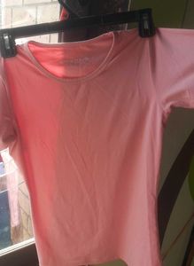 Peach Activewear Tee