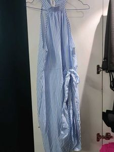Halter Blue Dress