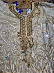 Combo Of Two Pretty Party Wear Diamond Kurtis