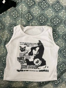 Graphic Print Tank Top