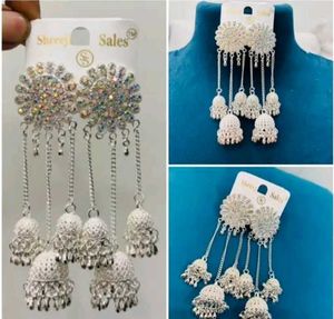 Dangling Jhumka Earrings