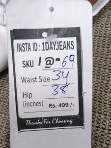 I@69 Size-34 Straight Jeans