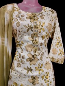 🆕 Floral Print Salwar Kameez Suit