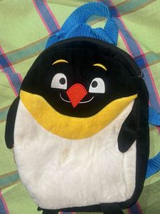 Cute Penguin Plush Backpack