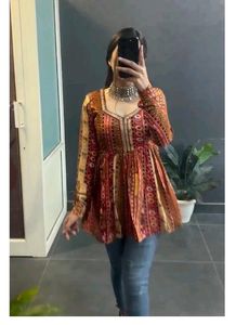 A Multi Color Printed Kurti