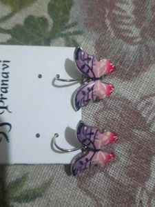 Butterfly Drop Earrings
