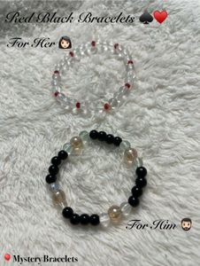 Red & Black Mystery Bracelets