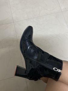 Black Leather Boots