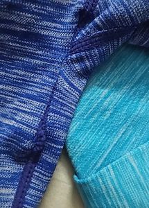 Ombre Blue Active Wear Leggings