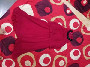 Burgundy Skirt