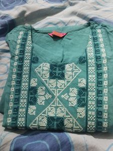 Sea Green Kurtha
