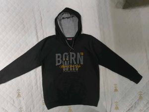 Born To Win Black Hoodie