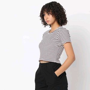 ZARA Check Lines TOP