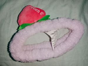 New Miniso Purple Peach Soft Headband