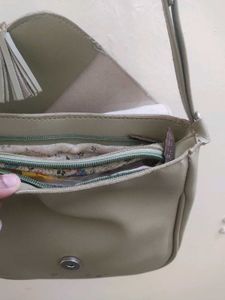 Stylish Gray Crossbody Bag