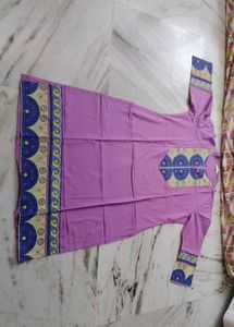 Elegant Lavender Kurta
