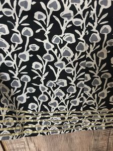 Black White Kurti