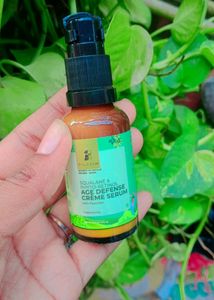 Age Defence Cream Serum 🌸 Just Herbs face Wash Free