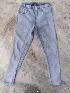 Gray jeggings
