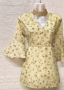 Floral Green Top/ Tops &amp; Dresses For Rs.99 Only
