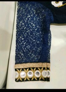 Royal Blue Saree