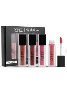Renee Matte Liquid Lipstick Minis Pack Of 4