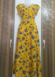 Floral Print Maxi Dress