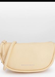 Minimalist Ivory Shoulder Bag