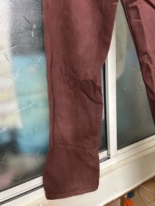 Brown Wide Leg Jeans