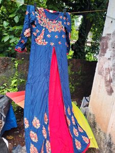 Cute Long Layered Gown