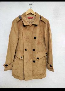 Classic Brown Peacoat