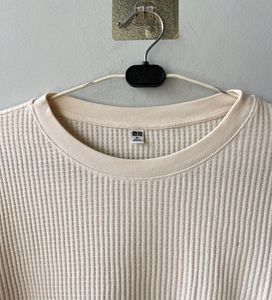 Uniqlo Waffle Knit pullover