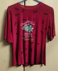 Red Graphic Tee