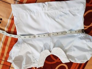 White Crop Top