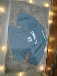 Blue Brooklyn Graphic T-Shirt