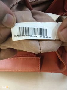 Retro Orange Satchel