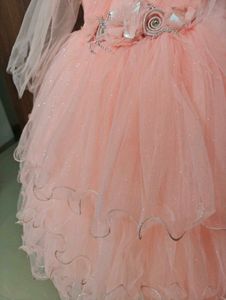 Pink Tulle Princess Dress