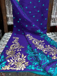 Pre Loved Heavy Embroidered Saree