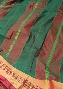 Ethinic Elegant Green Saree